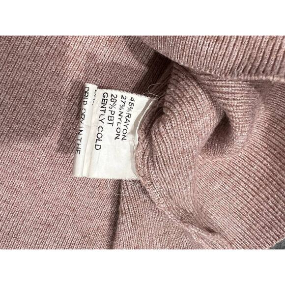 Revolve Petal & Pup Ayers wide leg knitted Y2K Set Light Pink M/L A003953 - Picture 10 of 13